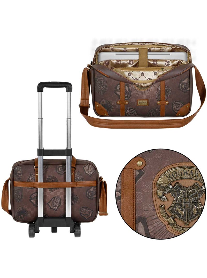 Harry Potter Pride Borsa a Tracolla Computer Laptop, Marrone Marrone - Kiabi