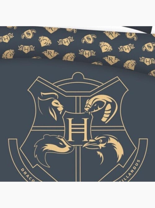 Harry Potter, Set Letto Matrimoniale Stampato Reversibile, STEMMI - Kiabi Harry Potter, Set Letto Matrimoniale Stampato Reversibile, STEMMI - Kiabi