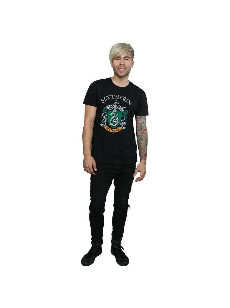 Harry Potter Slytherin Maglietta Cresta Uomo Nero - Kiabi