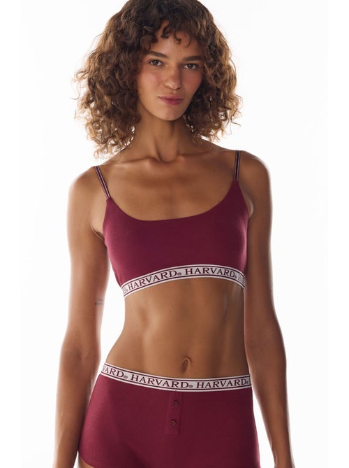 Harvard bralette con coppe rimovibili penti - Kiabi Harvard bralette con coppe rimovibili penti - Kiabi