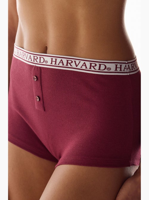 Harvard slip boyshort a vita alta penti - Kiabi Harvard slip boyshort a vita alta penti - Kiabi