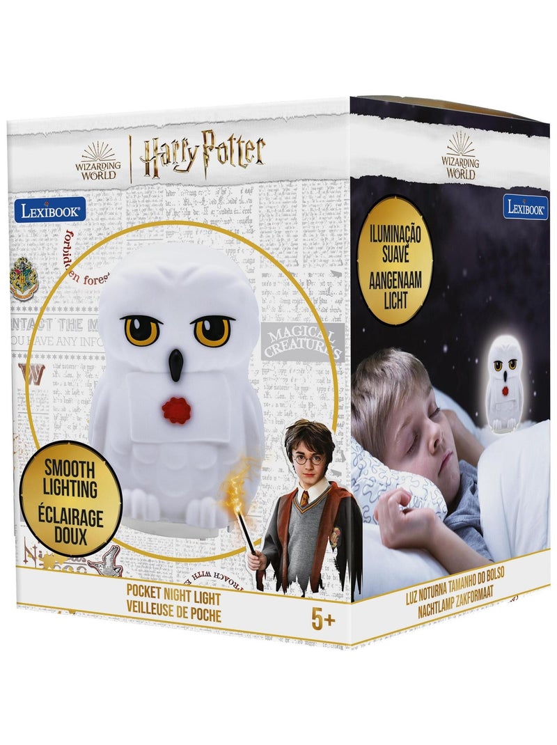 Hedwig 3D luce notturna con luce bianca soffusa Bianco - Kiabi