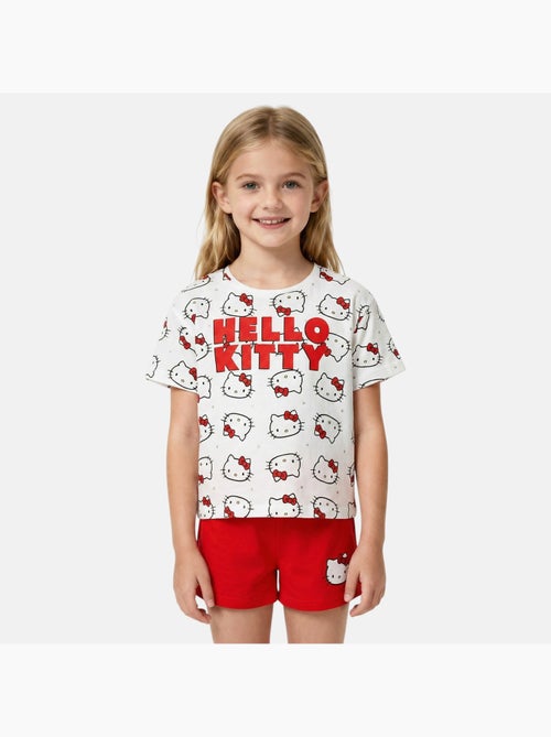 Hello Kitty - Completo t shirt e shorts bambina - Kiabi