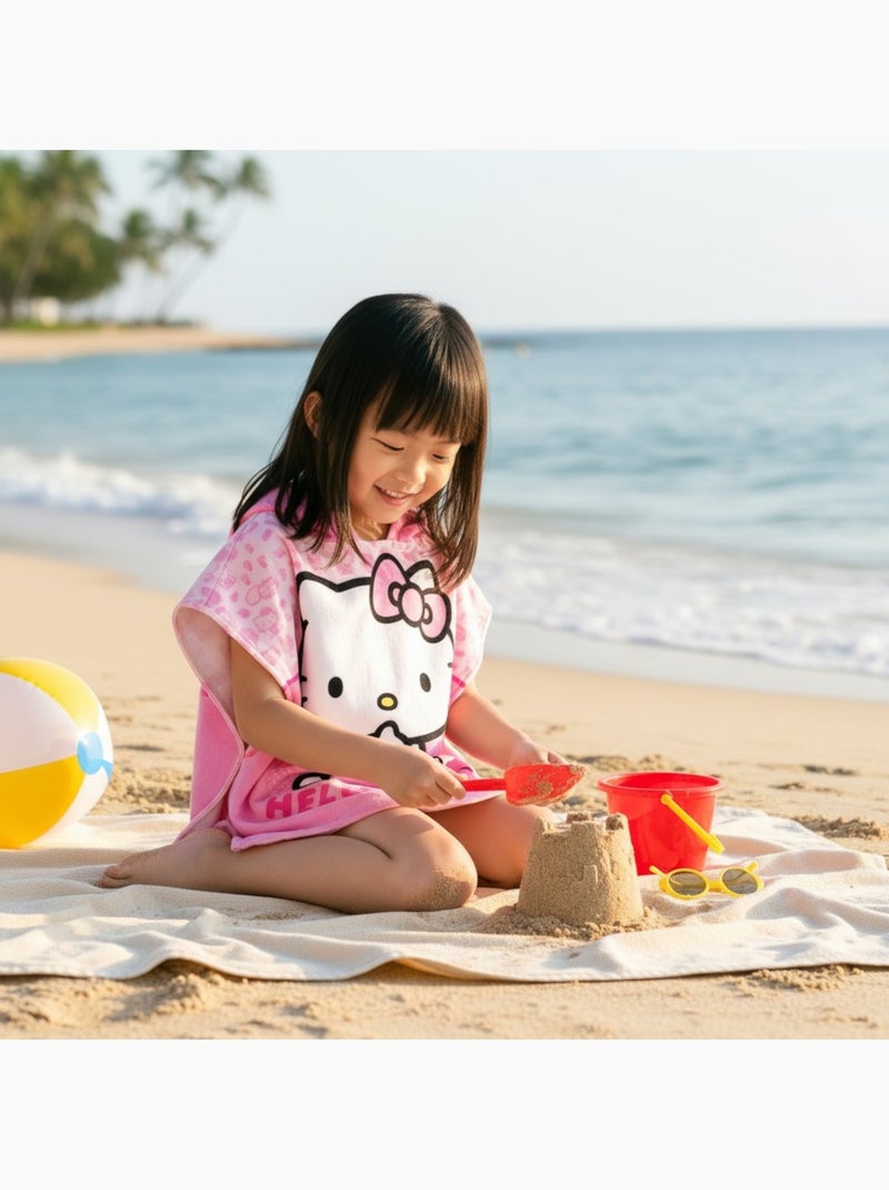 Hello Kitty - Poncho bambina Rosa - Kiabi