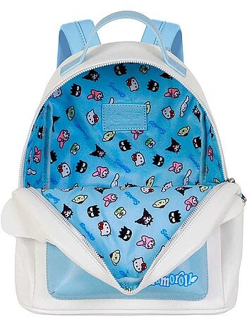 Hello kitty cinnamoroll face zainetto heady, bianco