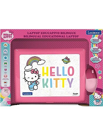 Hello Kitty computer portatile educativo bilingue parlante – 164 attività (EN/IT)