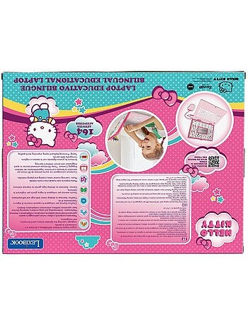 Hello Kitty computer portatile educativo bilingue parlante – 164 attività (EN/IT)
