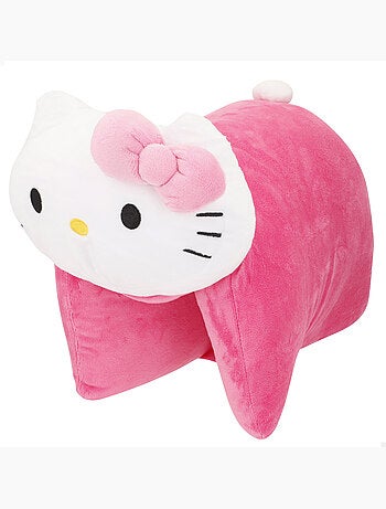 Hello kitty cuscino di peluche morbido e vellutato 2 in 1
