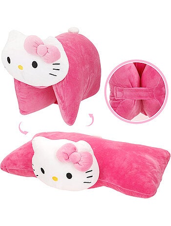 Hello kitty cuscino di peluche morbido e vellutato 2 in 1
