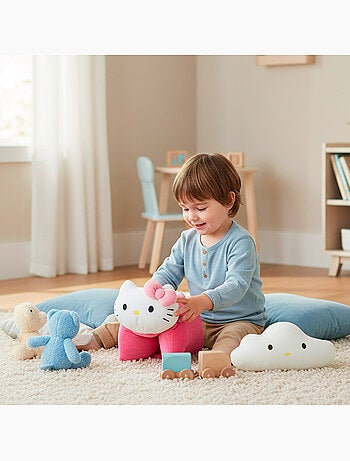 Hello kitty cuscino di peluche morbido e vellutato 2 in 1