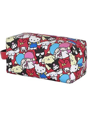 Hello Kitty Friends Beauty Case da Viaggio Brick PLUS, Multicolore