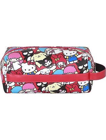 Hello Kitty Friends Beauty Case da Viaggio Brick PLUS, Multicolore