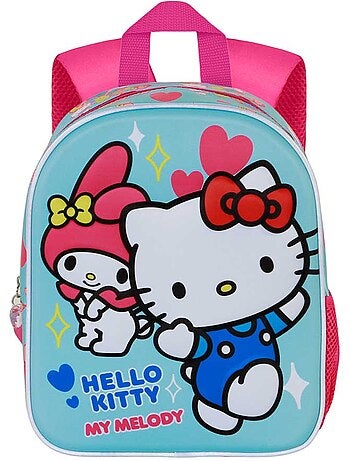 Hello kitty friendship zainetto 3d elite, blu