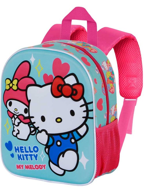 Hello Kitty Friendship Zainetto 3D Elite, Blu - Kiabi Hello Kitty Friendship Zainetto 3D Elite, Blu - Kiabi