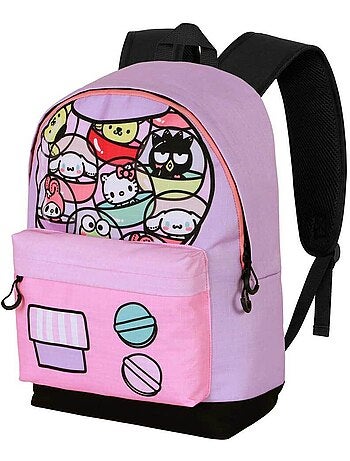 Hello kitty gashapon zaino hs fan 2.2, rosa