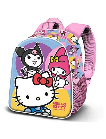 Hello Kitty Happy Zainetto 3D Elite, Rosa