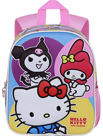 Hello Kitty Happy Zainetto 3D Elite, Rosa
