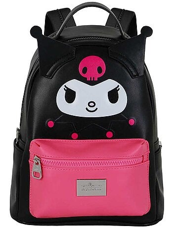 Hello Kitty Kuromi Face Zainetto Heady, Lilla
