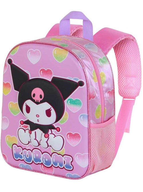 Hello Kitty Kuromi Hearts Zainetto 3D Elite, Rosa - Kiabi