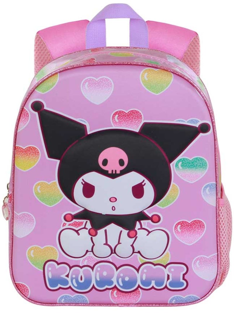 Hello Kitty Kuromi Hearts Zainetto 3D Elite, Rosa Rosa - Kiabi