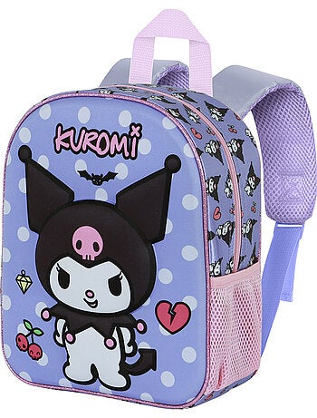 Hello Kitty Kuromi Rebel Zainetto 3D Elite, Malva