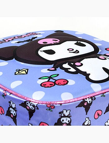 Hello Kitty Kuromi Rebel Zainetto 3D Elite, Malva