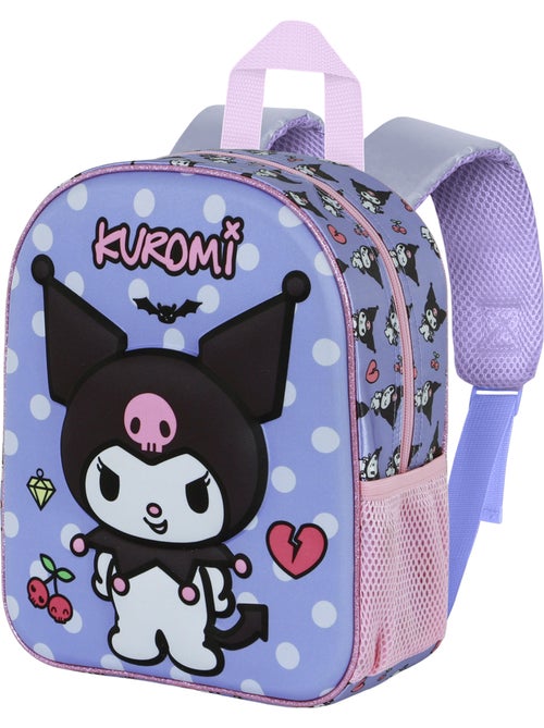 Hello Kitty Kuromi Rebel Zainetto 3D Elite, Malva - Kiabi