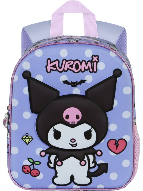 Hello Kitty Kuromi Rebel Zainetto 3D Elite, Malva - Kiabi