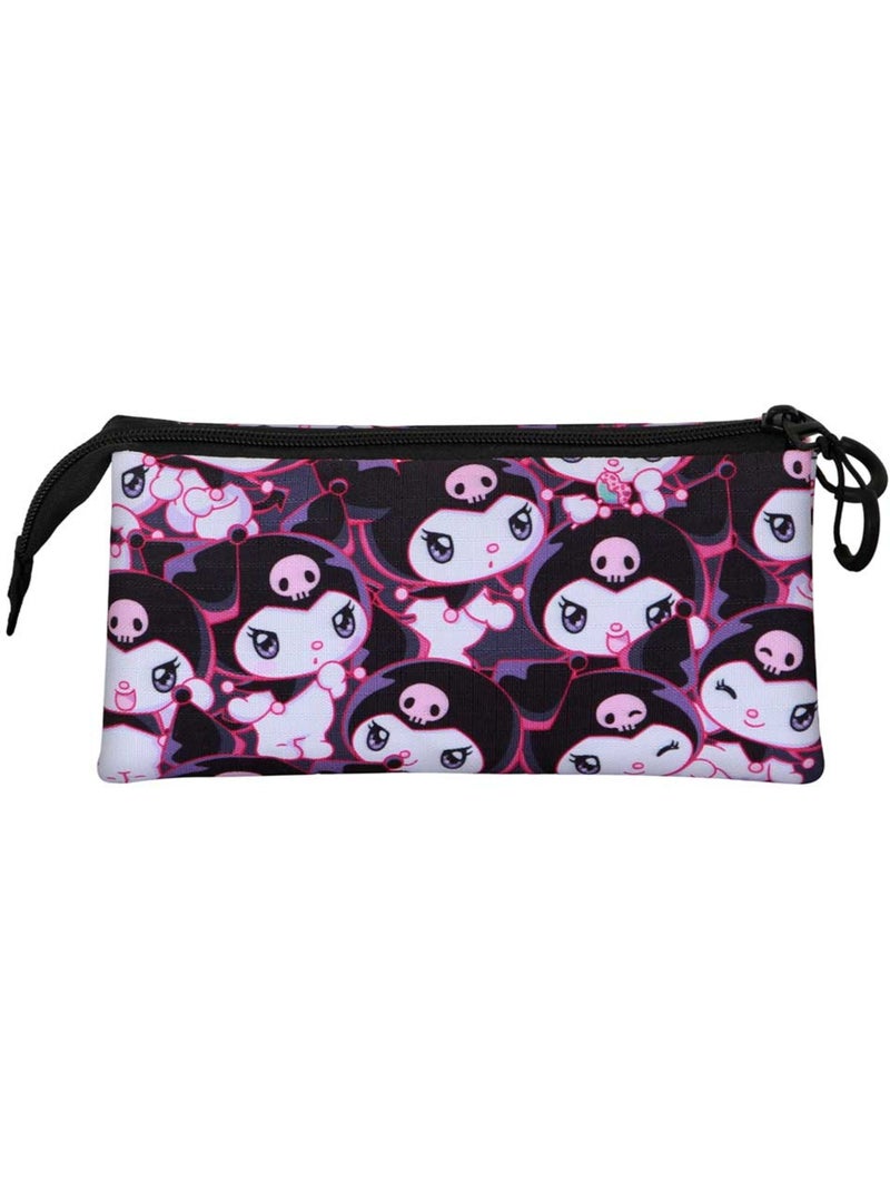 Hello Kitty Kuromi Rogue Astuccio Triplo, Lilla Malva lilla - Kiabi