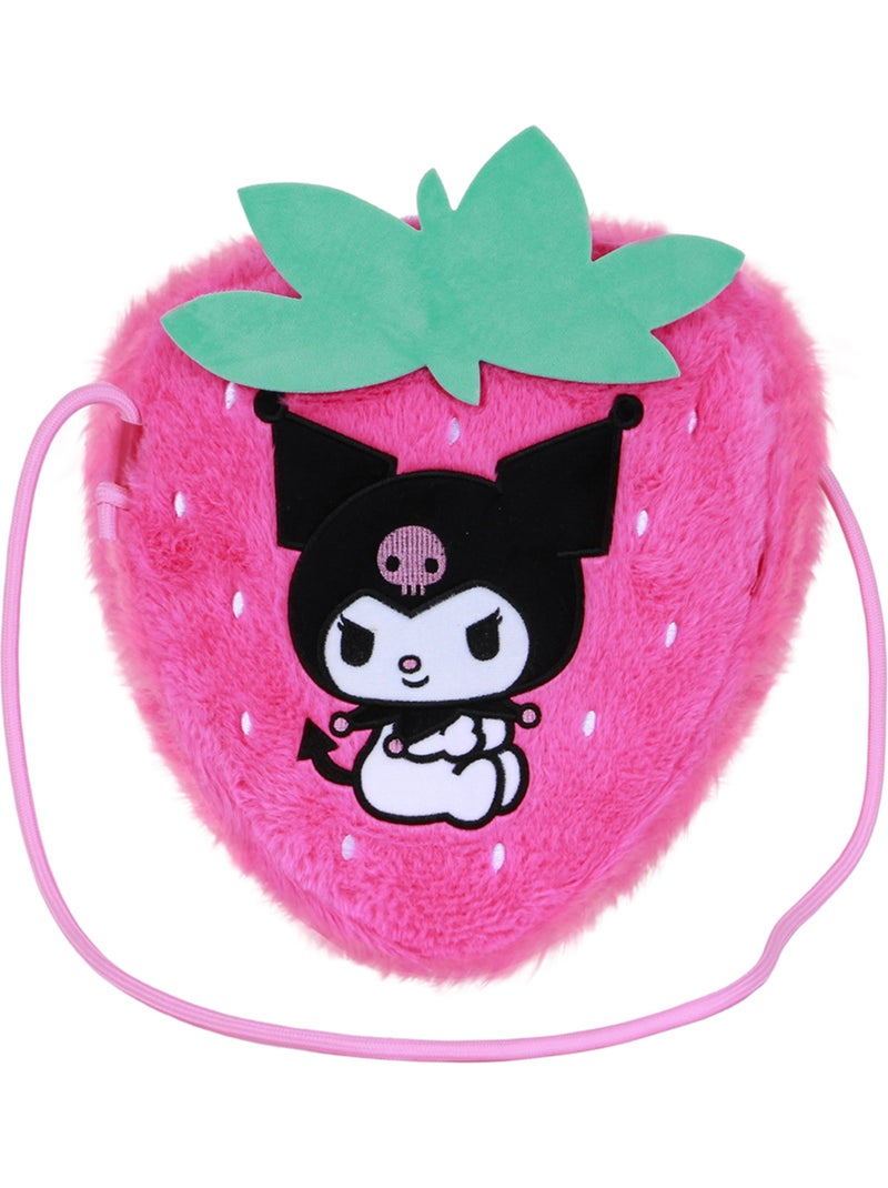 Hello Kitty Kuromi Strawberry Borsa a Tracolla Soft, Rosa Rosa - Kiabi