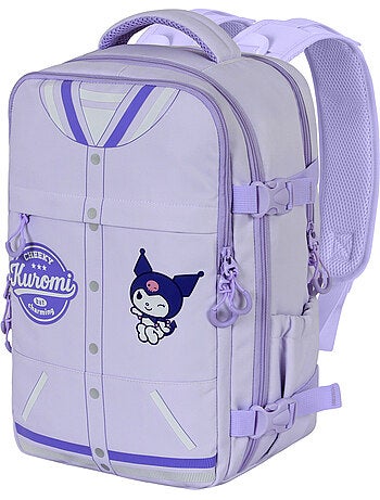 Hello Kitty Kuromi Varsity Zaino Mercury 2.0 da Viaggio Aereo 40x20x25cm Bagaglio a Mano, Malva