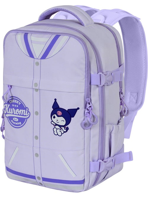 Hello Kitty Kuromi Varsity Zaino Mercury 2.0 da Viaggio Aereo 40x20x25cm Bagaglio a Mano, Malva - Kiabi