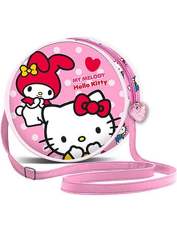 Hello Kitty Lovely Borsa a Tracolla Rotonda, Rosa