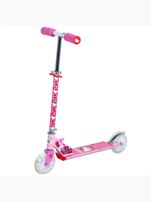 Hello kitty monopattino pieghevole a 2 ruote con luci - Kiabi Hello kitty monopattino pieghevole a 2 ruote con luci - Kiabi