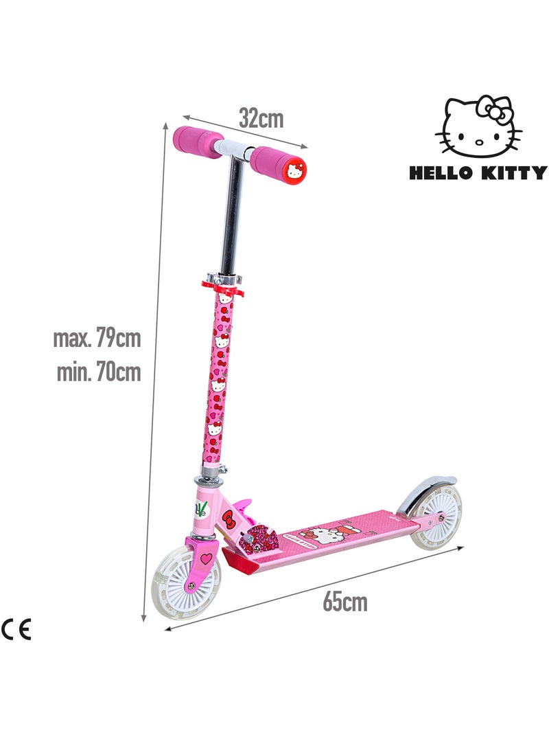 Hello kitty monopattino pieghevole a 2 ruote con luci N/D - Kiabi
