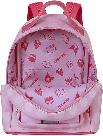 Hello kitty moto zainetto heady piccolo, rosa