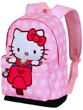 Hello kitty moto zaino hs fan 3.0, rosa