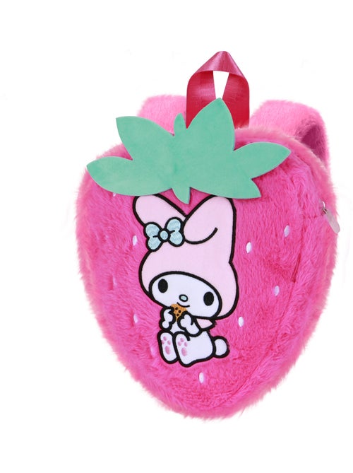 Hello Kitty My Melody Strawberry Zaino Soft, Rosa - Kiabi Hello Kitty My Melody Strawberry Zaino Soft, Rosa - Kiabi