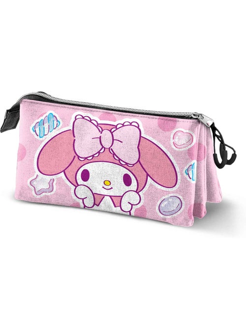 Hello Kitty My Melody Sweets Astuccio Triplo, Rosa - Kiabi