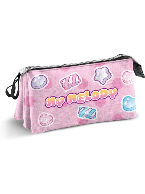 Hello Kitty My Melody Sweets Astuccio Triplo, Rosa - Kiabi