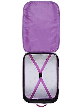 Hello kitty playful valigia trolley soft 3d, rosa