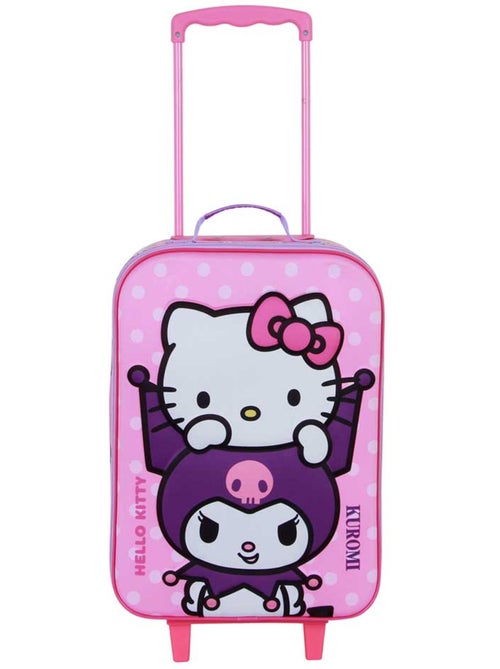 Hello Kitty Playful Valigia Trolley Soft 3D, Rosa - Kiabi