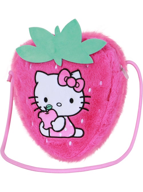 Hello Kitty Strawberry Borsa a Tracolla Soft, Rosa - Kiabi