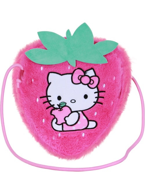 Hello Kitty Strawberry Borsa a Tracolla Soft, Rosa - Kiabi