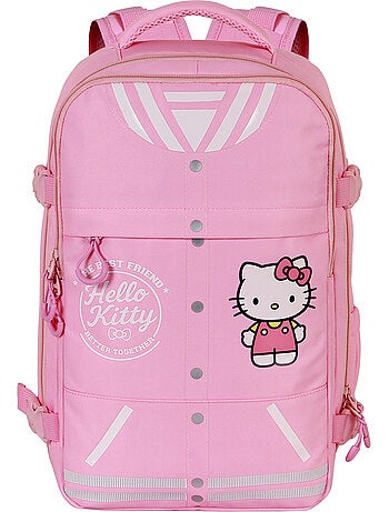 Hello kitty varsity zaino mercury 2.0 da viaggio aereo 40x20x25cm bagaglio a mano, rosa