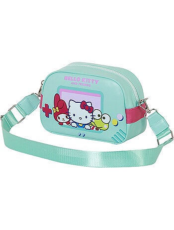 Hello Kitty Videogame Borsa a Tracolla Bowling Lite, Turchese