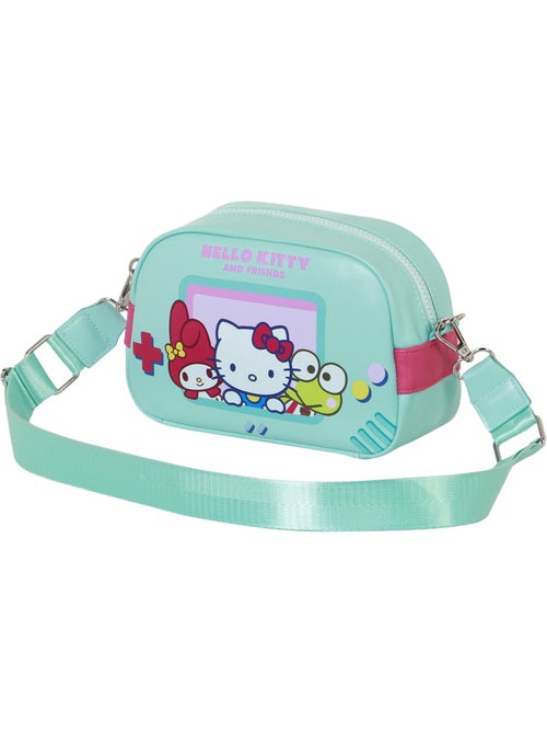 Hello Kitty Videogame Borsa a Tracolla Bowling Lite, Turchese - Kiabi