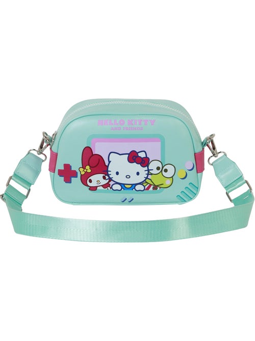 Hello Kitty Videogame Borsa a Tracolla Bowling Lite, Turchese - Kiabi