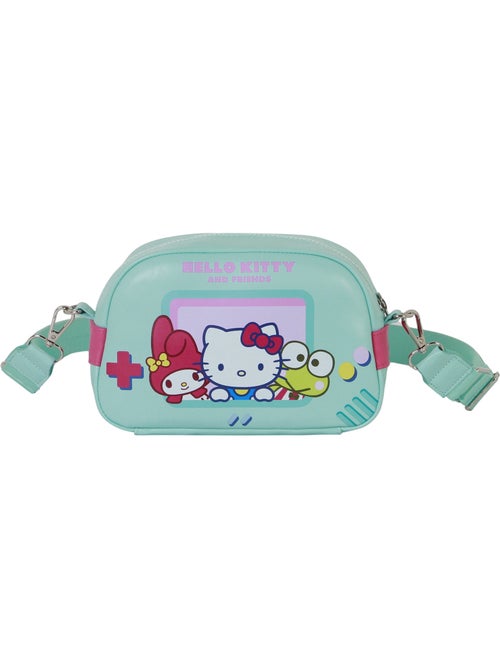 Hello Kitty Videogame Borsa a Tracolla Bowling Lite, Turchese - Kiabi