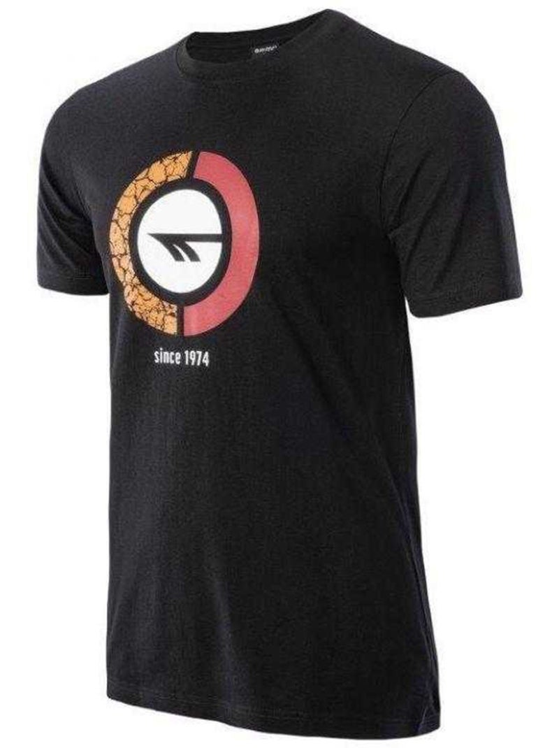Hi-Tec Rakan Maglietta Logo Cotone Uomo Nero - Kiabi